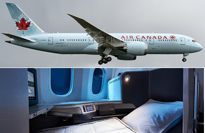 No dia 1º de dezembro de 2016 a Air Canada vai trazer para o Brasil um dos mais modernos aviões de sua frota e do mercado de aviação, o Boeing 787-8 Dreamliner. A aeronave vai substituir o Boeing 767-300, que opera a rota diária entre São Paulo e Toronto