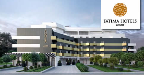O Hotel Aurea, a ser inaugurado em abril de 2017, é a mais recente oferta hoteleira de Fátima. Vai contar com 108 unidades de alojamento, entre as quais 23 quartos individuais e 3 suites, com um total de 203 camas