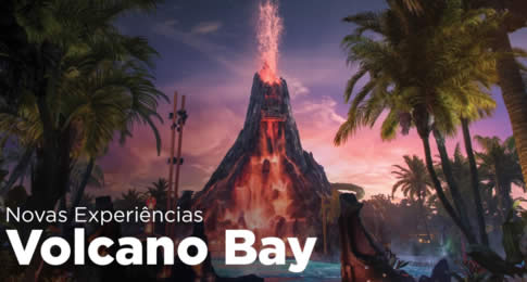 Hoje, o Universal Orlando Resort revelou a história por trás de seu novo parque aquático temático imersivo, o Universal’s Volcano Bay, que terá sua grande inauguração em 25 de maio de 2017.
