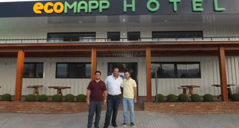 O Projeto Vale Receptivo da região do Vale do Paraiba(SP), coordenado por João Gilberto Oliveira e Maria Jovita Vilela, promovem no dia 26 de maio, das 9hs as 11hs, um café de Negócios, onde apresentarão o hotel de Container Ecomapp, primeiro hotel de Apa