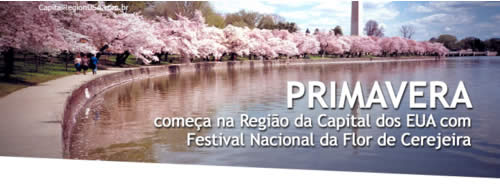  Primavera começa na Região da Capital dos EUA com Festival Nacional da Flor de Cerejeira 