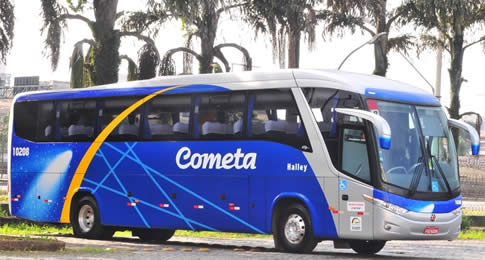 Nesse mês de dezembro, a Viação Cometa inaugurou uma nova linha com destino a Baixada Santista.