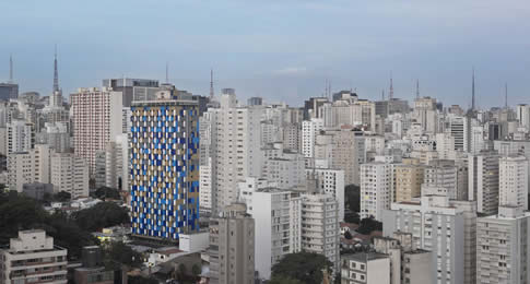 O WZ Hotel Jardins é um dos maiores empreendimentos hoteleiros da capital paulista