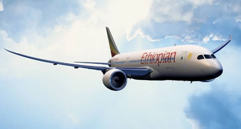 A Ethiopian Airlines anuncia a retomada das operações para Dubai