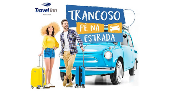 Para incentivar as pessoas a seguirem de carro para o destino turístico, a Pousada Travel Inn criou a campanha Trancoso Pé na Estrada