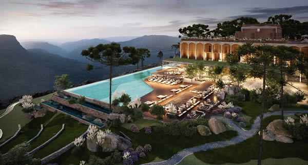 Rede de Hotéis Kempinski com 78 propriedades icônicas, insere Canela e o Hotel Laje de Pedra no circuito mundial do turismo de altíssimo poder aquisitivo