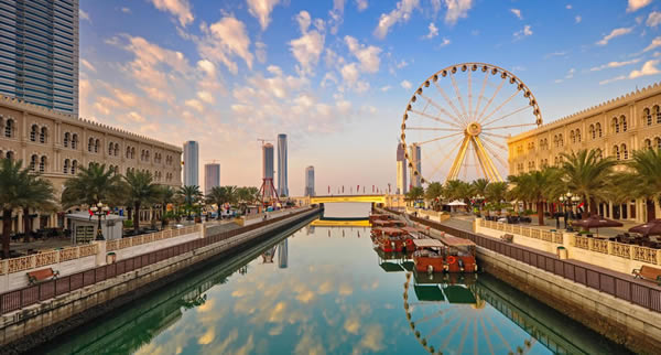 Sharjah é um dos emirados que faz parte da federação dos Emirados Árabes Unidos