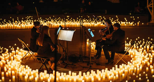 O concerto Candlelight tocará composições clássicas e sucessos da música francesa dentro da tenda armada no Parque Villa Lobos, nos dias 20 e 22 de dezembro