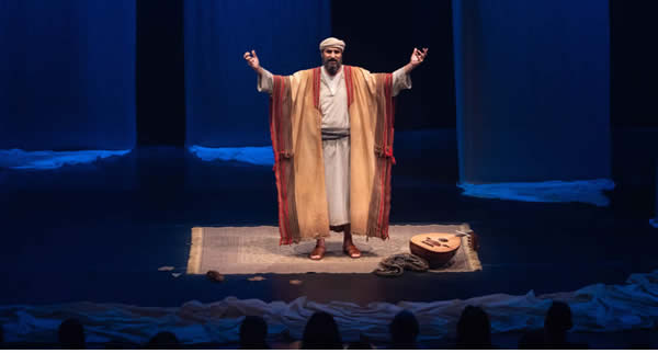 Devido ao sucesso de público o monólogo "O Profeta" volta aos palcos do Teatro B32 na Faria Lima