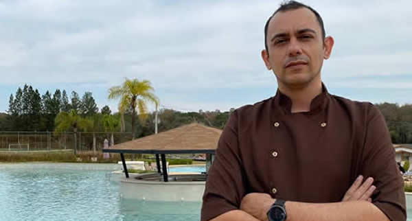 Chef Wellington Carvalho vai completar o time de Alimentos e Bebidas do Vale das Águas Fazenda Resort