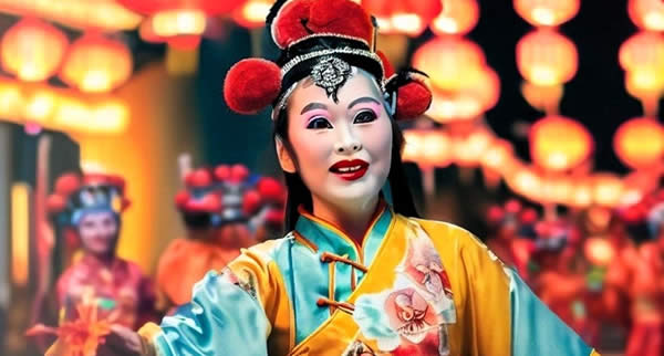 Festival da Lua Chinês Evento acontecerá na Rua 25 de Março e terá programação cultural gratuita, com apresentações artísticas, além de gastronomia típica, com destaque para o Bolo da Lua, prato típico da celebração em família na China.