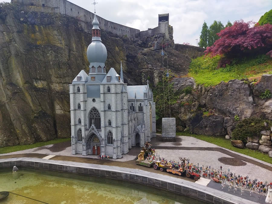 A cidade belga de Dinant