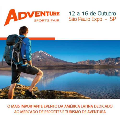 Adventure Sports Fair 2016 conta com atrações interativas, palestras, oficinas e novidades do segmento de turismo e esportes de aventura