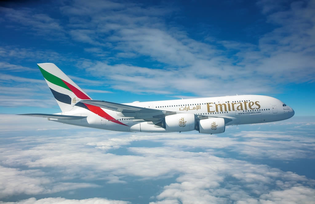 Airbus A380 da Emirates