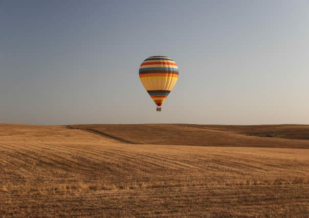 Passeio de balo - Alentejo - Portugal - Europa - Europe - Destinos - Lugares