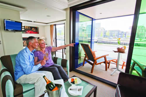 AmaCerto - Suite - AmaWaterways - Prêmio Magellan, Travel Weekly