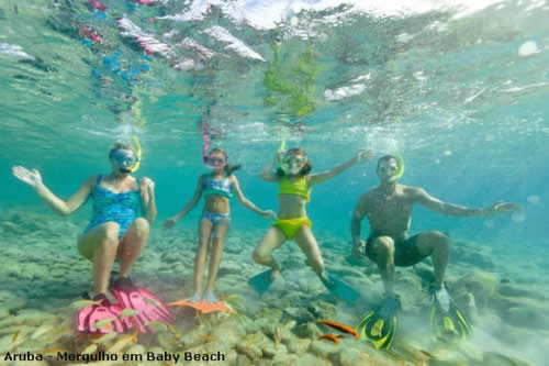 Mergulho em Baby Beach - Aruba