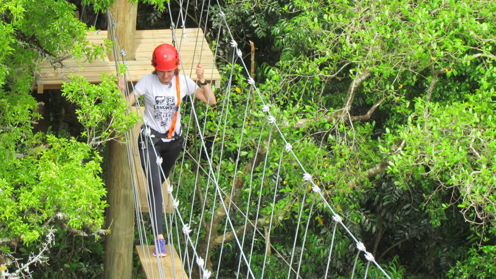 Arvorismo no Eco Aventura Turismo