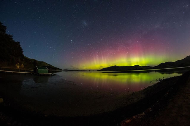 Top 10 experiências imperdíveis na Nova Zelândia - Aurora Australis - Foto Dr Ian Griffin