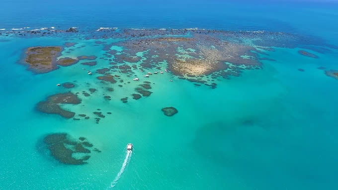 2ª maior Barreira de Corais do Mundo - Maragogi, Alagoas