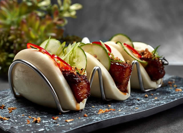 Bar 17 Bistro - Braised Pork Belly Bao