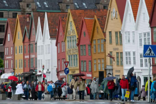 Bryggen, Noruega, Norway
