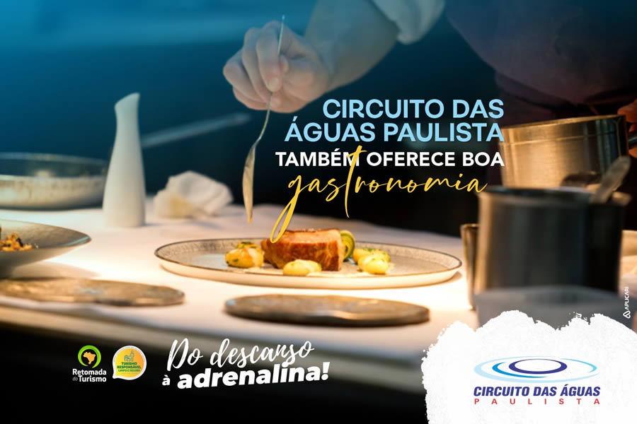 Circuito das Águas Paulista oferece boa gastronomia