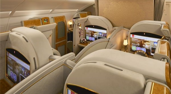 A Emirates foi eleita a melhor companhia aérea mundial pela oitava vez consecutiva no Business Traveller Middle East Awards 2021
