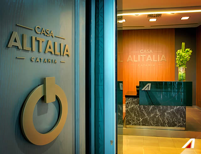 Casa Alitalia - Itlia - Aviao - Passageiro - Aviation