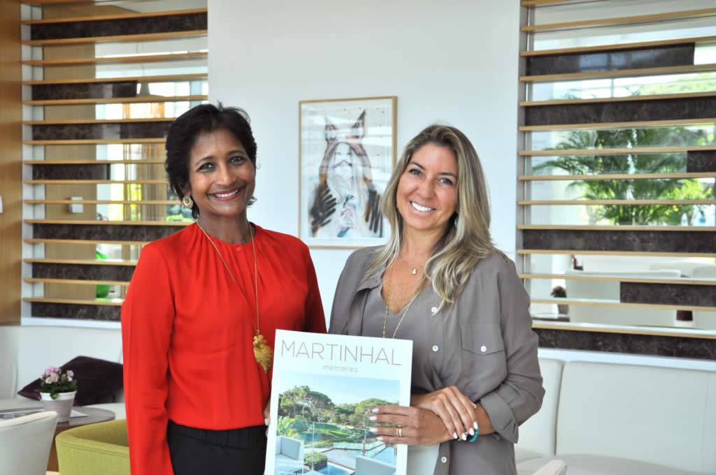 Chitra Stern e Thaya Marcondes - Martinhal Residences - business development manager