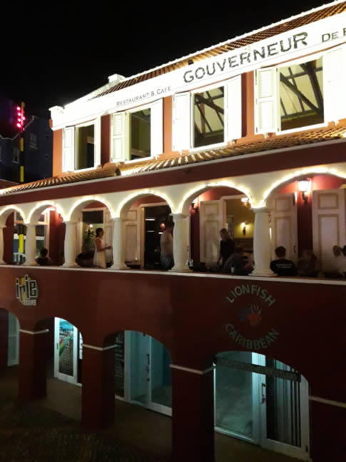 Caf Gouverneurs De Rouville, Curacao, Caribe, Caribbean