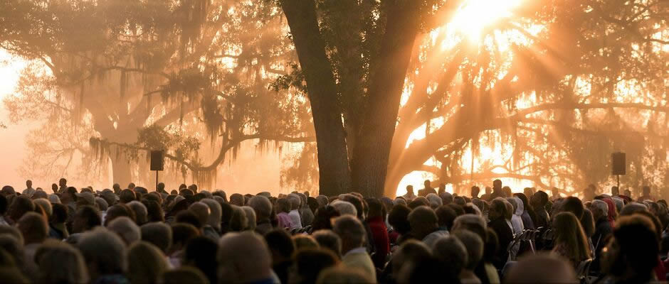 Easter Sunrise Bok Tower Gardens