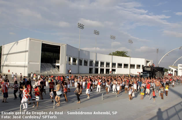 Ensaios Carnaval Sambódromo Anhembi São Paulo