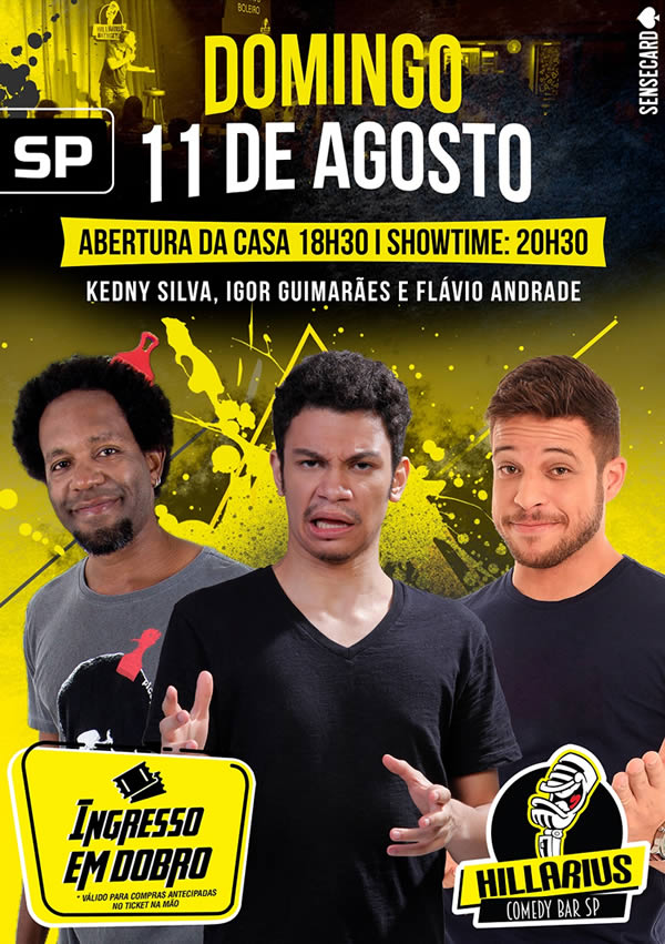 Hillarius Comedy SP garante noite de gargalhadas para os pais!