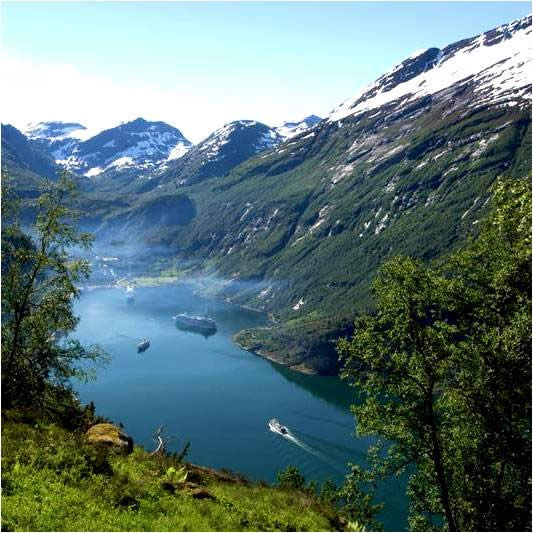 Nærøyfjord e Geirangerfjord, Noruega, Norway
