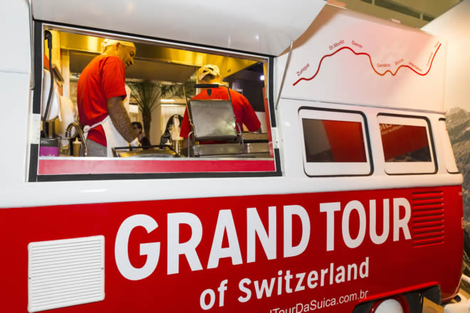 Grand Tour da Suíça no Brasil - food trucks