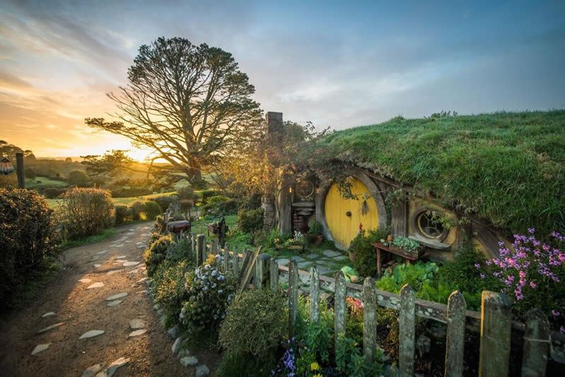 Hobbiton, Nova Zelndia. Crdito: Shaun Jeffers