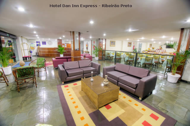 Lobby Dan Inn Express � - Divulgação