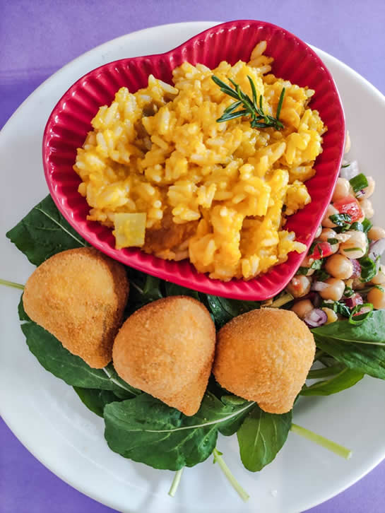 Coxinha de palmito - Quinta Natural