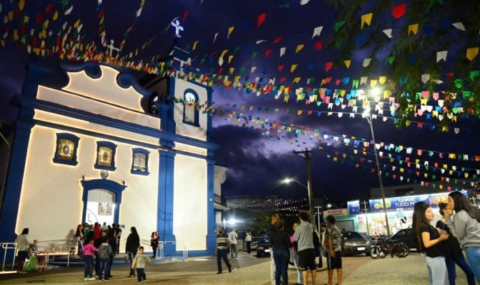 Igreja Matriz, Caraguatatuba. Foto: Claudio Gomes