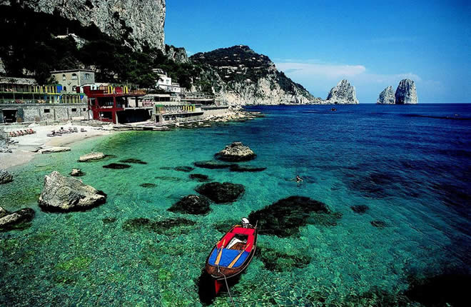 Ilha de Capri, Itália