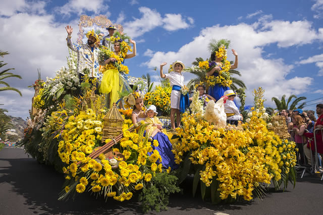 Flores e frutos exticos na Ilha da Madeira, Portugal - Ilha da Madeira, Funchal, Mercado dos Lavradores, Portugal, Europa