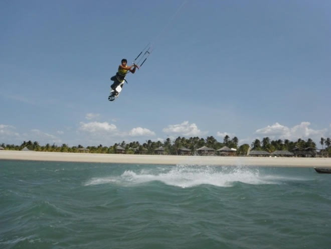 kitesurf pousada BGK