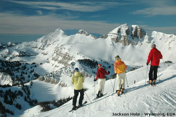 esqui Jackson Hole, Wyoming