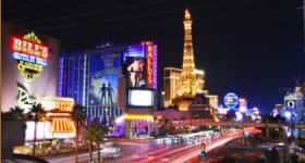 Las Vegas recebeu 41,1 milhões de visitantes em 2014, aproximadamente 1,4 milhão a mais do que o antigo recorde, registrado em 2012. Naquele ano, a cidade 