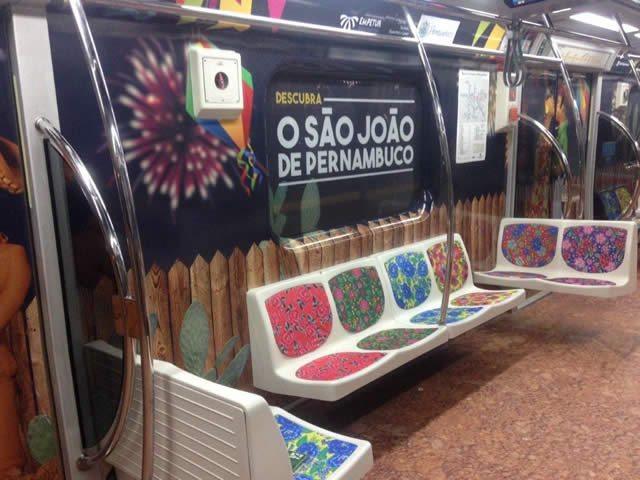 Linha 4 Amarela - Metr - ViaQuatro - Pernambuco - Arte - Cultura - So Paulo - Trem