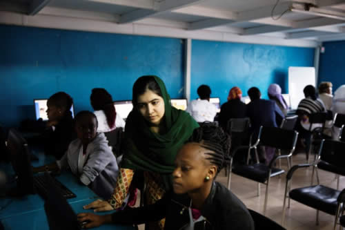 Foto divulgação Malala Fund Crédito: Malin Fazehai/ Malala Fund