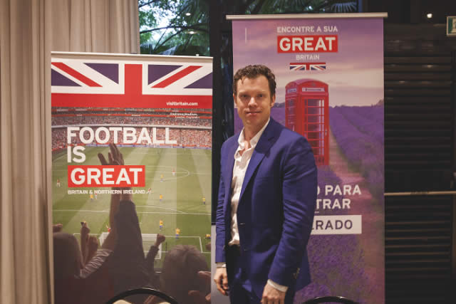 Malcolm Griffiths - Visit Britain - TravMedia IMM Brazil. Por: Camila Karam