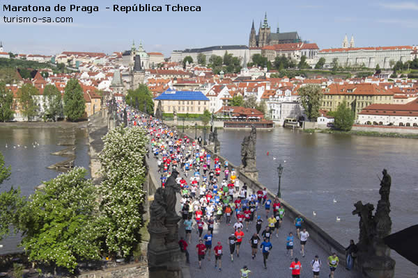 Temporada de corridas e maratonas na República Tcheca