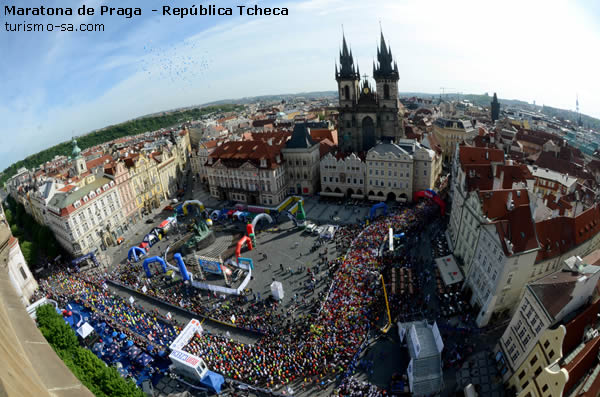 Temporada de corridas e maratonas na República Tcheca